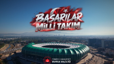 Bursa Valiliği, UEFA Uluslar Ligi karşılaşması öncesinde şehre gelen A