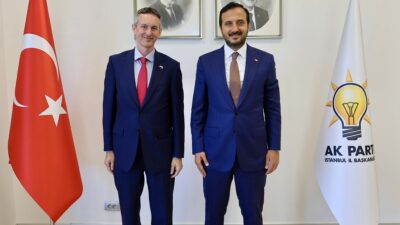 İngiltere İstanbul Başkonsolosu David Reed, AK Parti İstanbul İl Başkanı