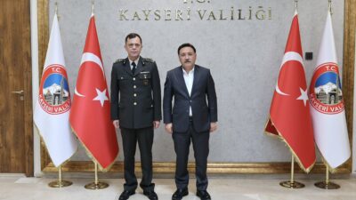 Kayseri Valisi Gökmen Çiçek, Askeralma (ASAL) Bölge Başkanı Albay Mahmut