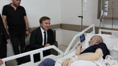 Erzincan Valisi Hamza Aydoğdu, beraberindeki birim amirleri ile birlikte Erzincan
