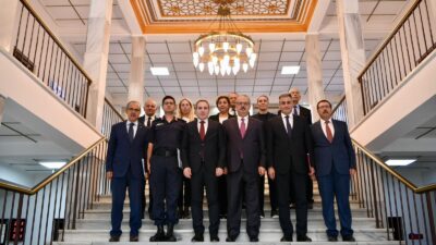 Ankara Valisi Yakup Canbolat, Çankaya Kaymakamlığı’na resmi bir çalışma ziyareti