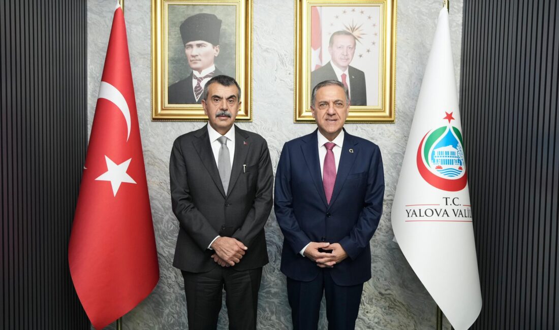 Milli Eğitim Bakanı Yusuf Tekin, Yalova Valiliği ziyaretinin ardından düzenlenen