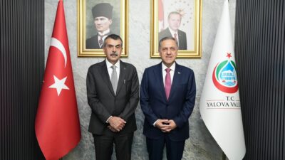 Milli Eğitim Bakanı Yusuf Tekin, Yalova Valiliği ziyaretinin ardından düzenlenen