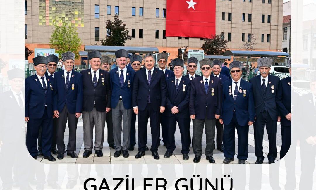 Eskişehir Valisi Dr. Erdinç Yılmaz, 19 Eylül Gaziler Günü dolayısıyla