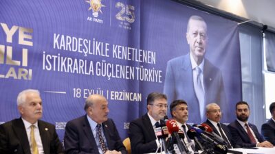 Tarım ve Orman Bakanı İbrahim Yumaklı, Erzincan’da AK Parti teşkilatının