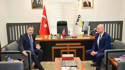 Eskişehir Valisi Dr. Erdinç Yılmaz, Toprak Mahsulleri Ofisi (TMO) Eskişehir