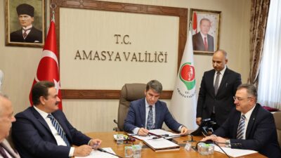 Amasya’nın Gümüşhacıköy ilçesinin gelişimine katkı sağlaması hedeflenen Organize Sanayi Bölgesi’nin