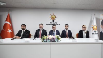 Cumhurbaşkanı Yardımcısı Cevdet Yılmaz, Türkiye Yüzyılı Buluşmaları kapsamında İstanbul’un Tuzla