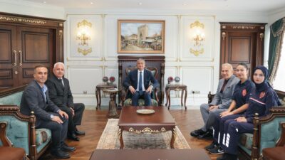 Adana Valisi Mustafa Yavuz, İtfaiye Haftası vesilesiyle Adana Büyükşehir Belediyesi
