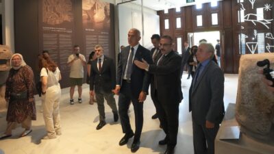 Kültür ve Turizm Bakanı Mehmet Nuri Ersoy, İstanbul Arkeoloji Müzeleri