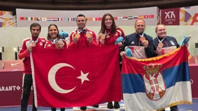İtalya’nın Taranto kentinde organize edilen Akdeniz Oyunları’nda Türkiye adına mücadele