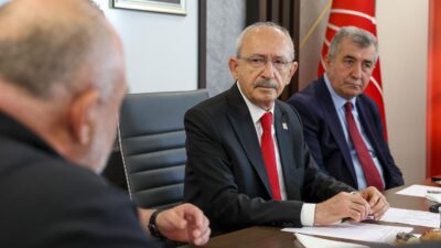 Cumhuriyet Halk Partisi (CHP) Genel Başkanı Kemal Kılıçdaroğlu, genel merkez