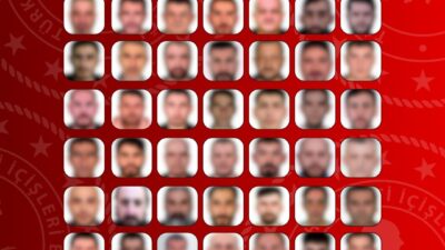 İçişleri Bakanlığı, 29’u uluslararası düzeyde kırmızı bültenle, 47’si ise ulusal