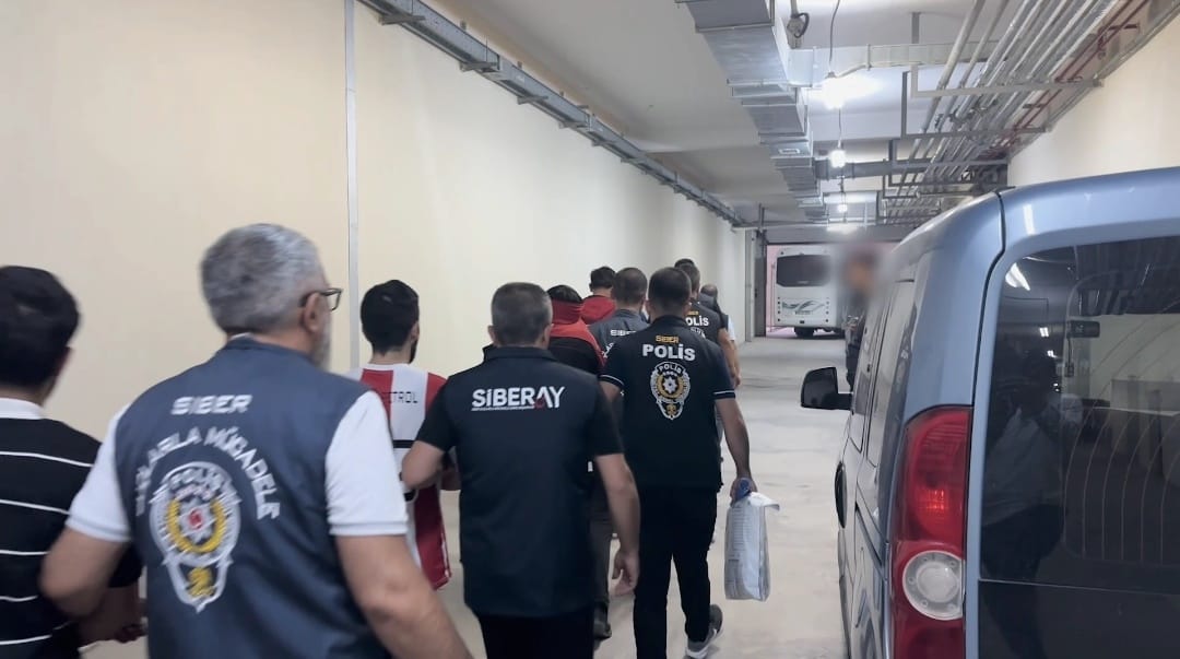 Kırşehir merkezli 4 ilde yürütülen yasa dışı bahis soruşturması kapsamında