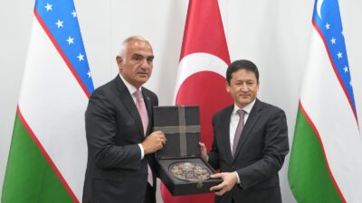 ÖZBEKİSTAN / TEKHA Kültür ve Turizm Bakanı Mehmet Nuri Ersoy,