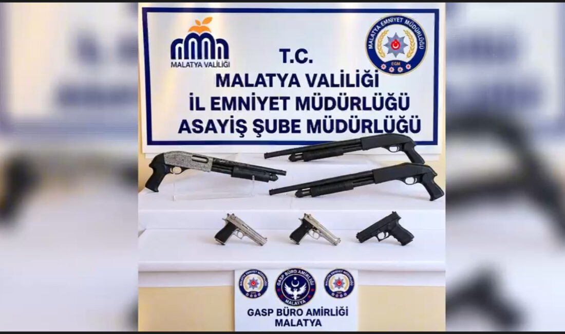 MALATYA / TEKHA Malatya’nın Yeşilyurt ilçesinde genel güvenliği kasten tehlikeye