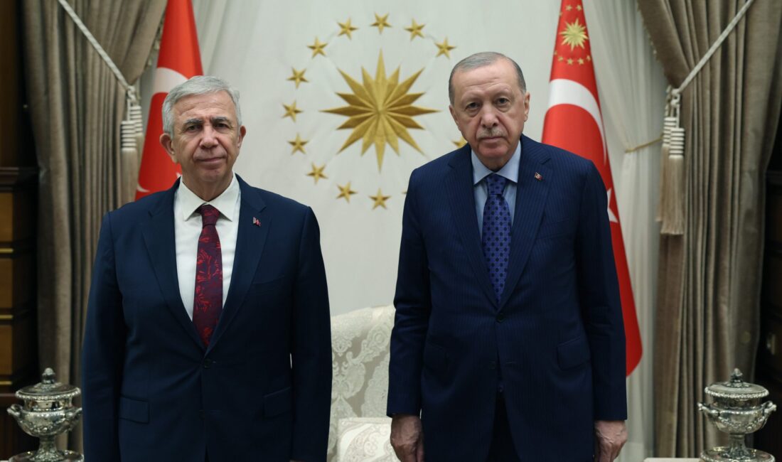 Ankara Büyükşehir Belediye Başkanı Mansur Yavaş, Cumhurbaşkanı Recep Tayyip Erdoğan