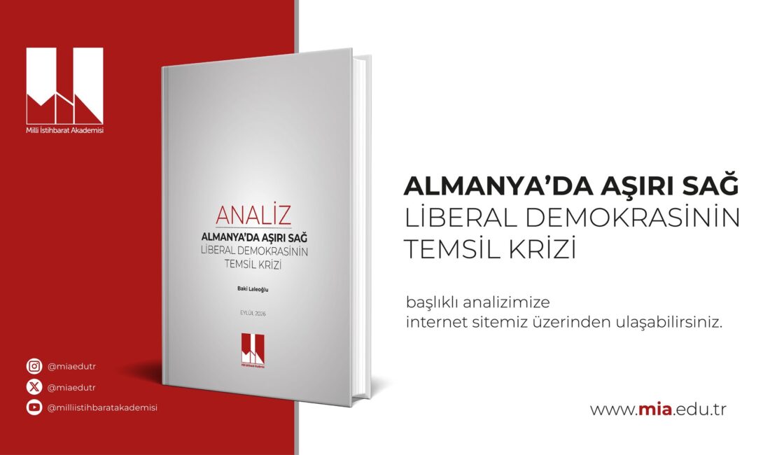 Milli İstihbarat Akademisi uzmanı Baki Laleoğlu tarafından hazırlanan ‘Almanya’da Aşırı