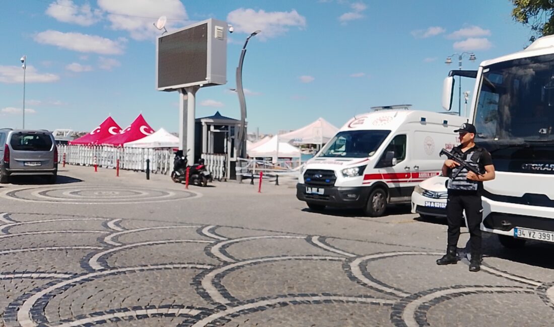 Marmara Denizi’nde Silivri sahilinin yaklaşık 18 mil açığında 2 Eylül