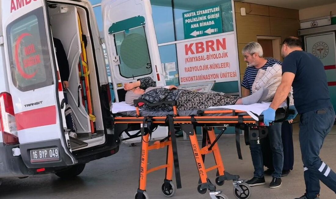 Bursa’nın İnegöl ilçesinde, sobadan sızan karbonmonoksit gazından zehirlenen 63 yaşındaki