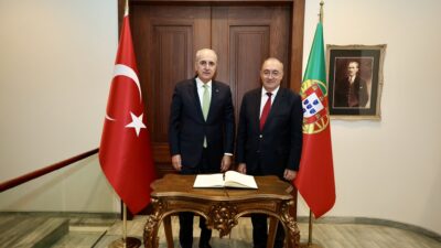 Türkiye Büyük Millet Meclisi (TBMM) Başkanı Numan Kurtulmuş, Portekiz programı