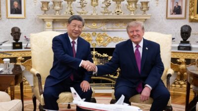 ABD Başkanı Donald Trump, Çin Devlet Başkanı Şi Cinping ile