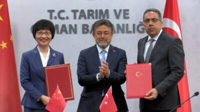ANKARA / TEKHA Türkiye ile Çin Halk Cumhuriyeti arasında defne