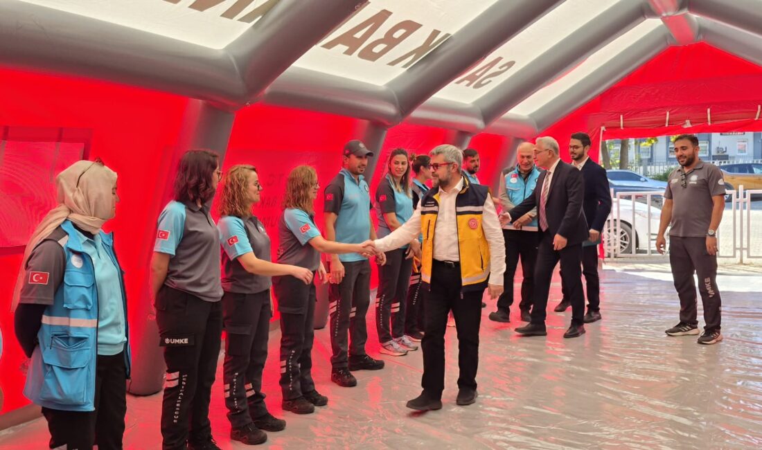 Yalova İl Sağlık Müdürlüğü envanterinde yer alan sahra hastanesi çadırları;