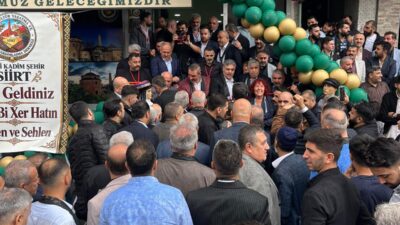 İstanbul’un Gaziosmanpaşa ilçesinde Siirtli vatandaşların yoğun katılımı ve desteğiyle kurulan