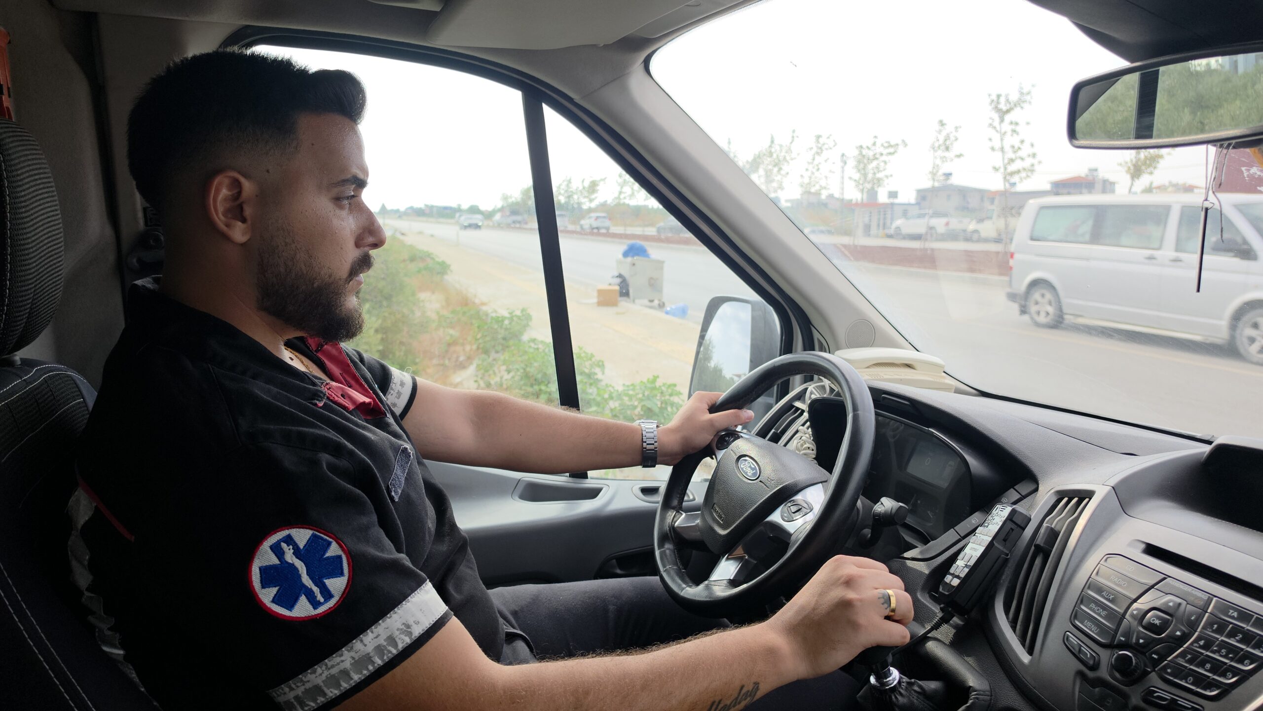 Hatay’da görev yapan 28 yaşındaki paramedik Mehmet Ali Aladağ, kendi