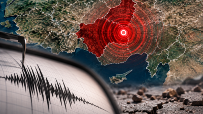 Adana’nın Saimbeyli ilçesinde saat 04.02’de meydana gelen 5,0 büyüklüğündeki deprem