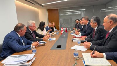 Enerji ve Tabii Kaynaklar Bakanı Alparslan Bayraktar, ABD ziyareti çerçevesinde