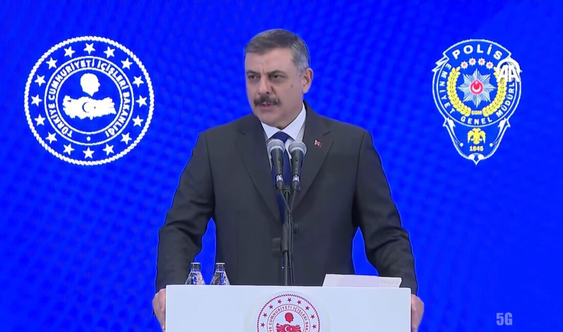 İçişleri Bakanı Mustafa Çiftçi, Emniyet Genel Müdürlüğü çatısı altında gerçekleştirilen
