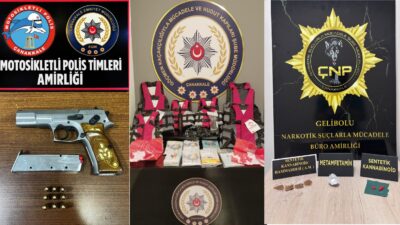 Çanakkale’de polisin son bir hafta içinde gerçekleştirdiği kapsamlı huzur uygulamaları