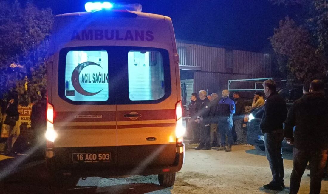 Bursa’da metal boyahanesinde üzerine demir bloklar devrilen 24 yaşındaki genç