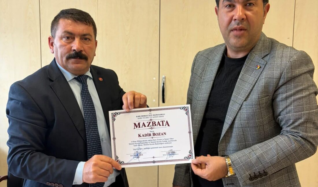 Kars Ticaret ve Sanayi Odası (KTSO) Yönetim Kurulu Başkanı Kadir