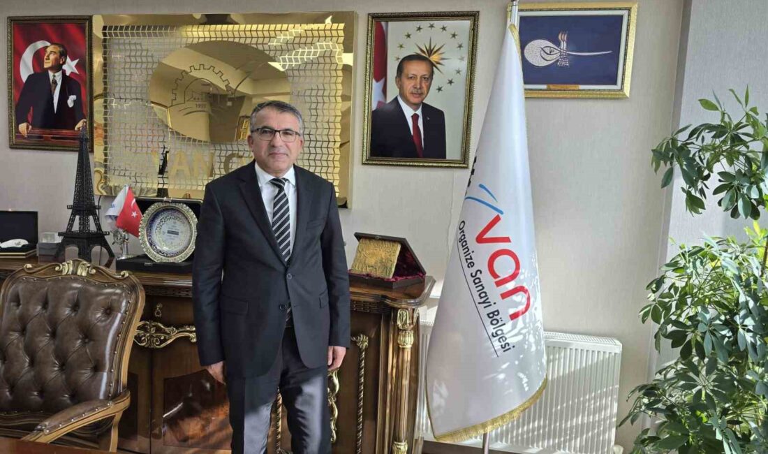Van Organize Sanayi Bölgesi (OSB) Yönetim Kurulu Başkanı Memet Aslan,