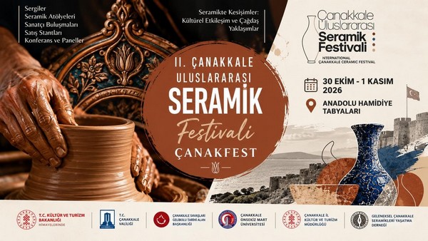 Çanakkale’nin köklü seramik mirasını küresel sanat disiplinleriyle bir araya getiren