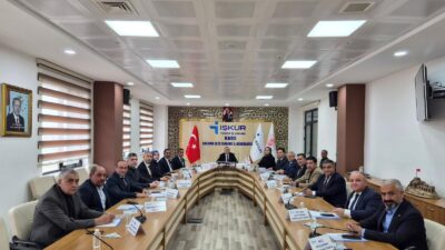 Kars Valisi Ziya Polat başkanlığında gerçekleştirilen İl İstihdam ve Mesleki