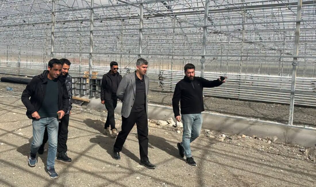 Diyadin Kaymakam Furkan KORKUSUZ, hafta sonu mesaisi kapsamında Diyadin Tarıma