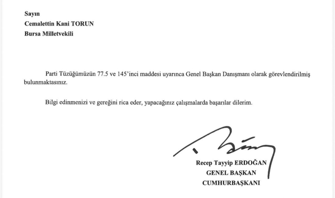 ANKARA / TEKHA Yeni Yol Partisi’nden istifa ederek AK Parti