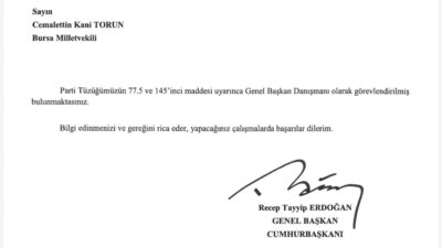 ANKARA / TEKHA Yeni Yol Partisi’nden istifa ederek AK Parti