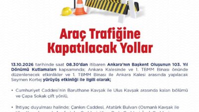 ANKARA / TEKHA Ankara’nın başkent ilan edilişinin 103’üncü yıl dönümü