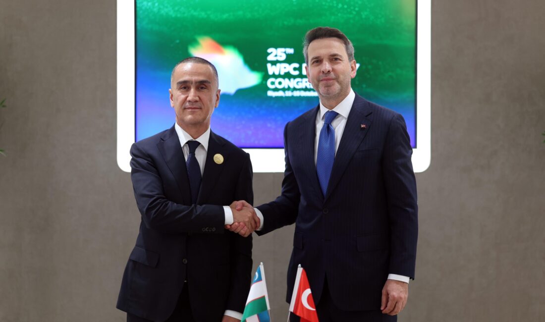 Enerji ve Tabii Kaynaklar Bakanı Alparslan Bayraktar, Suudi Arabistan’daki temasları