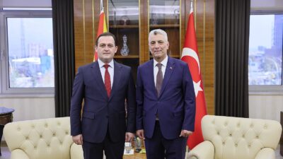 ANKARA / TEKHA Ticaret Bakanı Ömer Bolat, Kuzey Makedonya Uluslararası