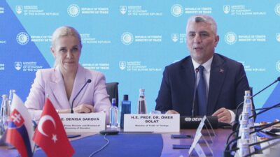 Ticaret Bakanı Ömer Bolat, Türkiye-Slovakya Ortak Ekonomik ve Ticaret Komitesi
