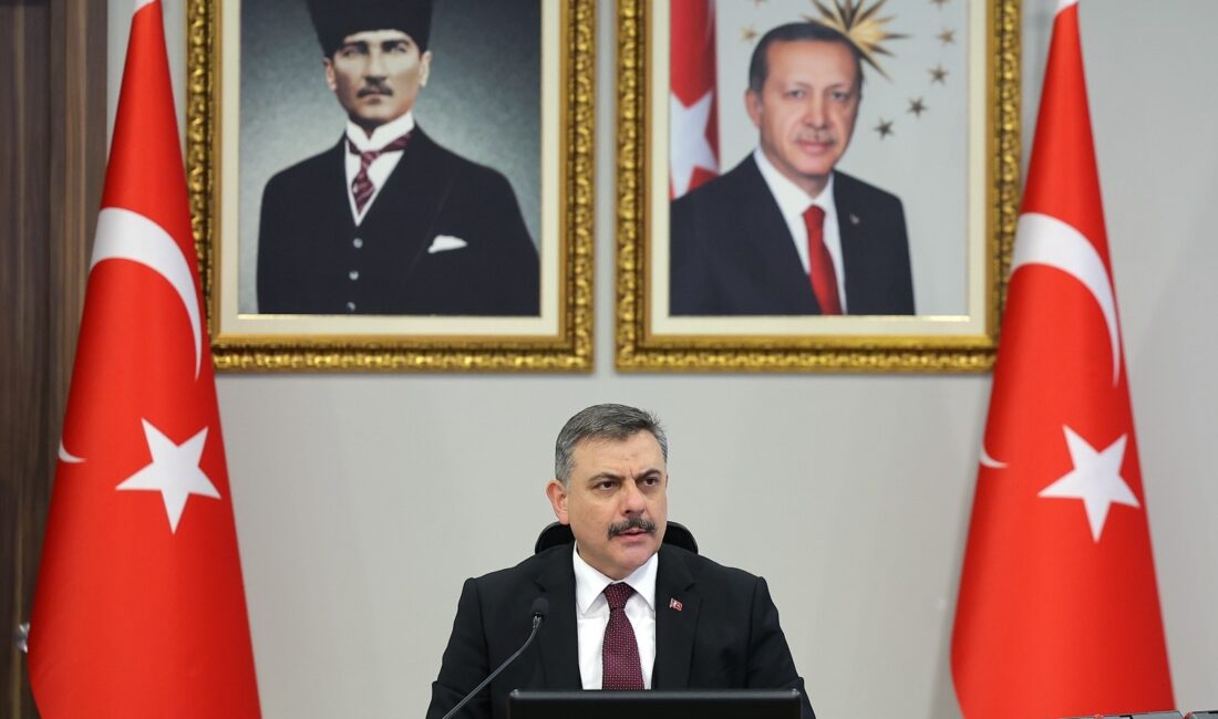 İçişleri Bakanı Mustafa Çiftçi, ‘Organize Suçlarla Mücadele’ konulu güvenlik toplantısına