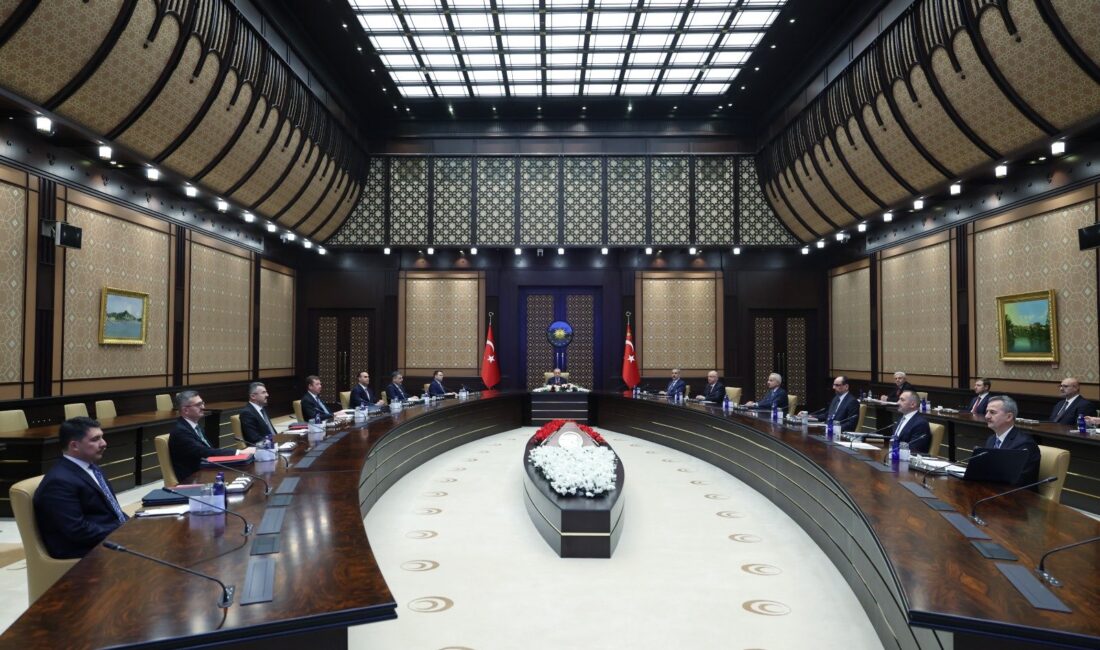 İçişleri Bakanı Mustafa Çiftçi, Cumhurbaşkanı Recep Tayyip Erdoğan’ın riyasetinde Cumhurbaşkanlığı