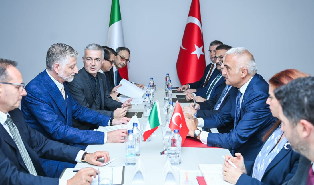 Kültür ve Turizm Bakanı Mehmet Nuri Ersoy, İtalya Kültür Bakanı