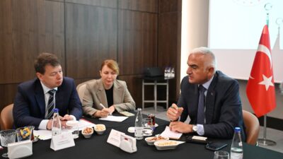Kültür ve Turizm Bakanı Mehmet Nuri Ersoy, Antalya’da Rus mevkidaşlarıyla